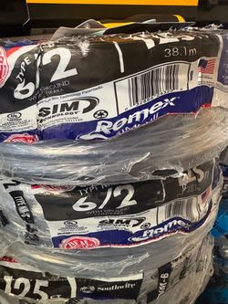 New Romex wire 6/2
