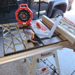 Rigid 12" Table Saw With Dual 24" Sides