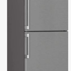 Bloomberg Refrigerator Bottom Freezer Steel Door 