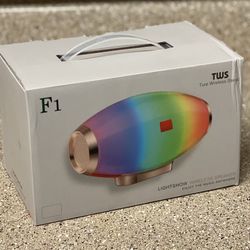 F1 TWS Lightshow Wireless Speaker