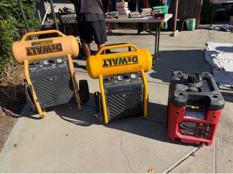 Air compressors and generator