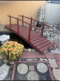 Custom Bridge for a Pond