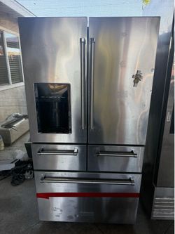 Kitchen Aid 3 door refrigerator
