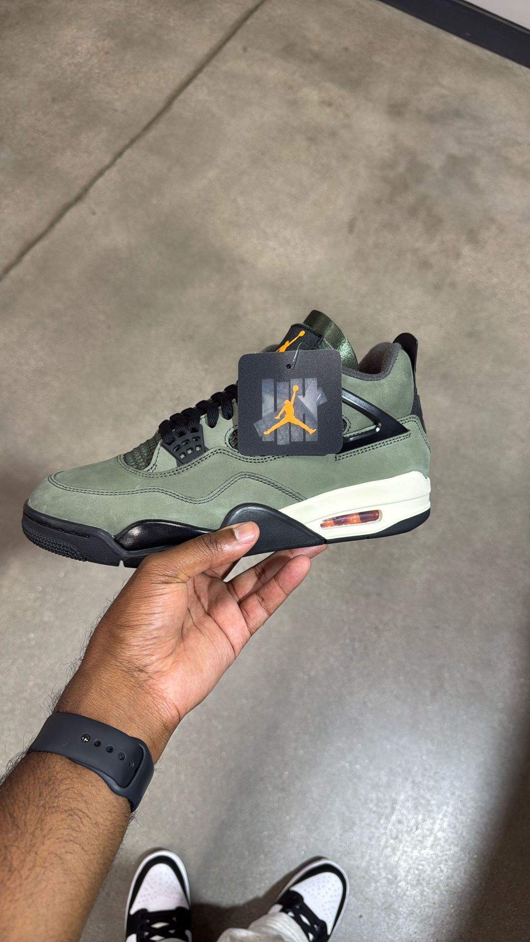 Brand New Undeafted X Air Jordan 4 Sz8.5