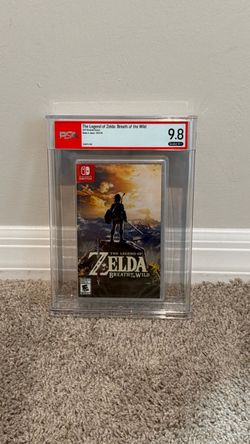 Zelda Breath of the Wild Nintendo Switch Graded 9.8