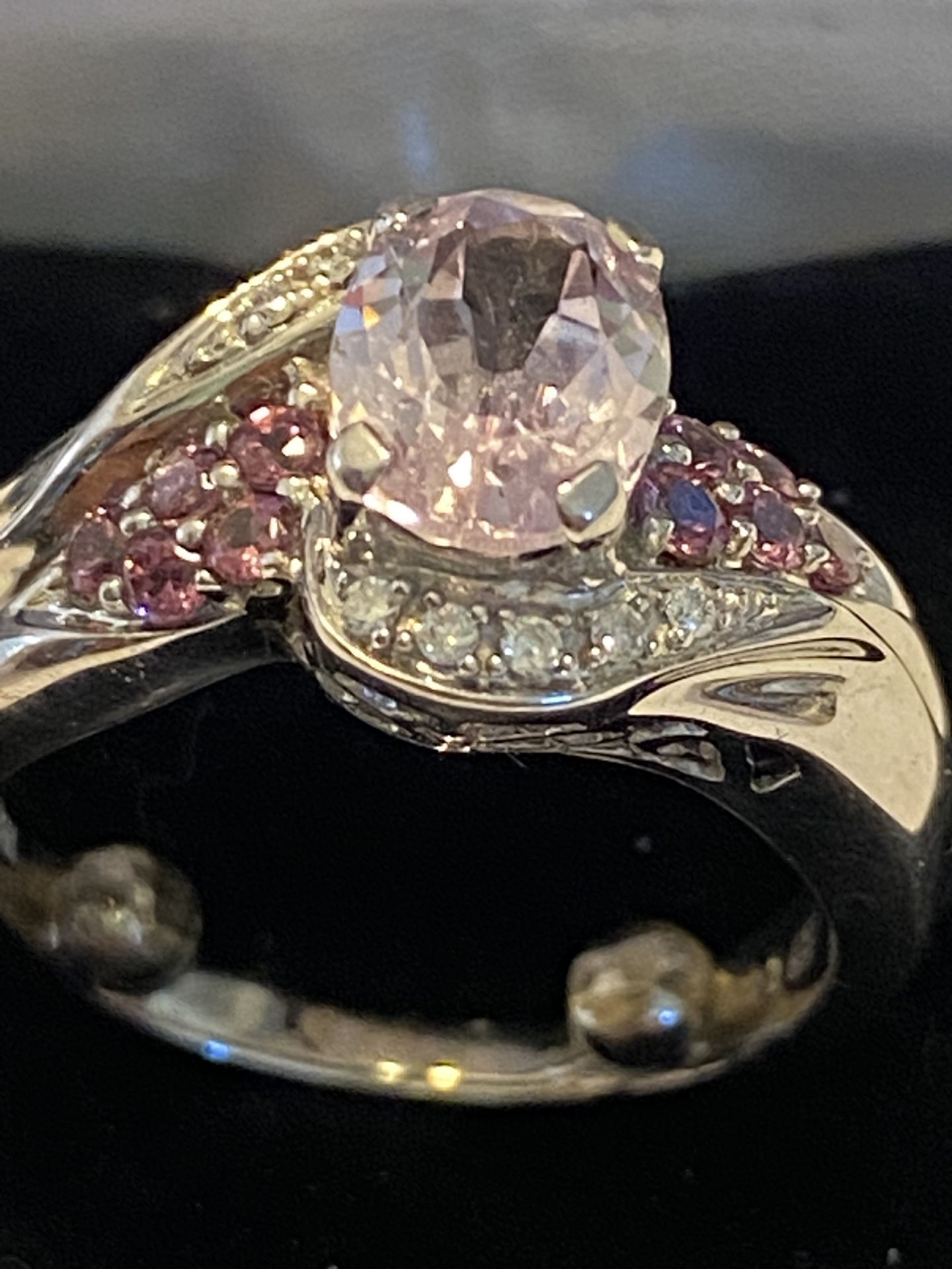 14K White Gold Ring
