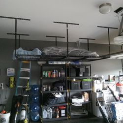 Over Head Garage Storage Installation .