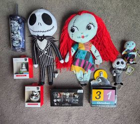 Brand New The Nightmare Before Christmas Bundle Lot