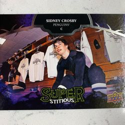 2017-18 Upper Deck Compendium SUPERstitious Achievement Sidney Crosby #S-SP