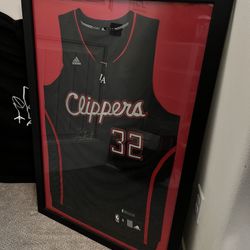 Blake Griffin Signed Framed Limited Edition Los Angeles LA Clippers Jersey
