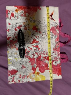 Beautiful Brand New Chinese Laundry Tote Bag 17 1/2 Inches X 12 1/2 Inches
