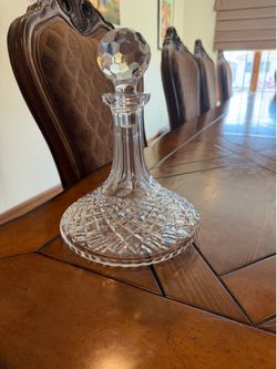 Waterford Alana Crystal Ships Decanter