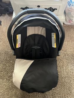 Baby Trend Ally Newborn Baby Infant Car Seat Carrier Travel System with Harness and Extra Cozy Cover for Babies