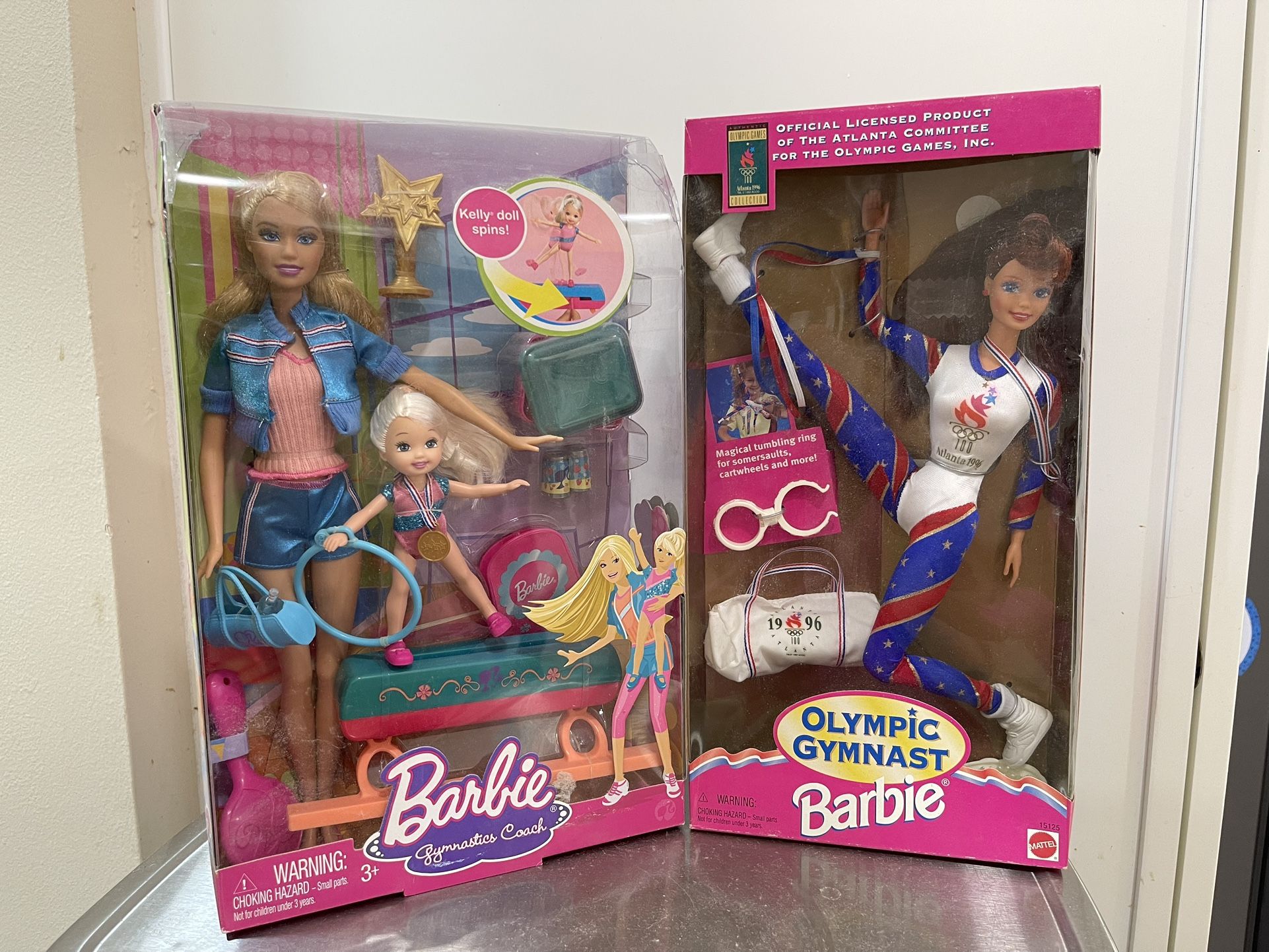 Bundle Barbie Gymnastics Olympics New