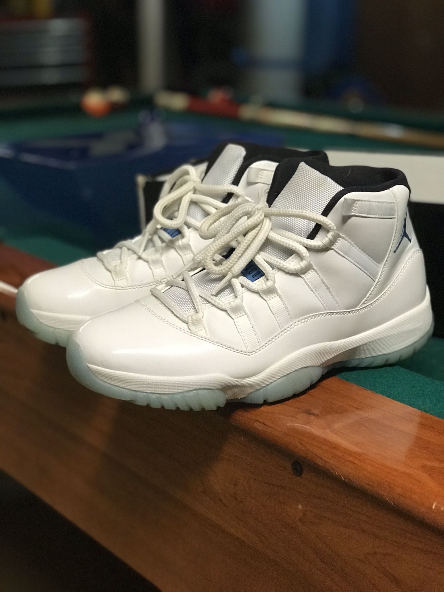 Legend blue 11’s size 9