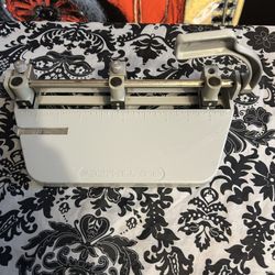 Vintage industrial 3-hole punch Foothill 210 model is a high-quality and durable office tool