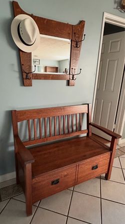 Bench with storage