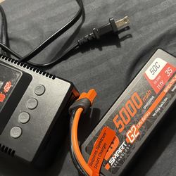 Title: Spektrum Smart G2 Combo - S155 Charger + 3S 5000mAh Battery