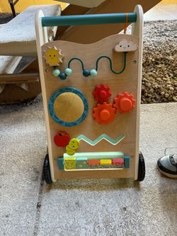 Baby Wooden Activity Walker