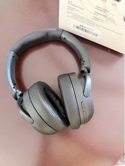MMWOWARTS Bluetooth Headphones With Active Noise Cancelling (ANC), Wireless Over Ear Bluetooth Headsets With 35H Playtime, Travel, Black