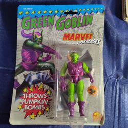 Vintage 90's Green Goblin Action Figure 