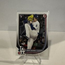 2025 Topps Bowman Roki Sasaki #12 Dodgers RC