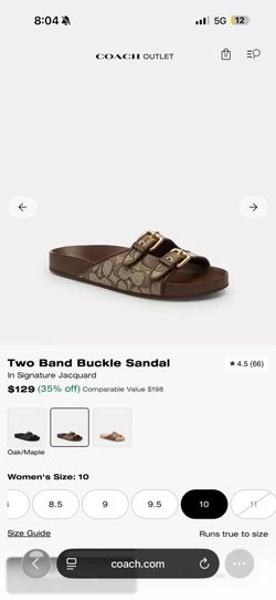 Coach Sandals