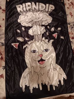 Rip n dip cat flag