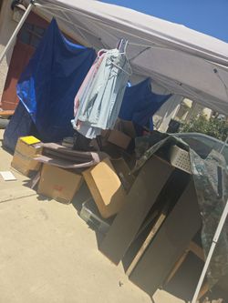 Free yard sale leftovers