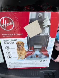 HOOVER POWER SCRUB DELUXE CARPET CLEANER