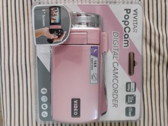 Brand New Pink Vivitar PopCam Digital Camcorder