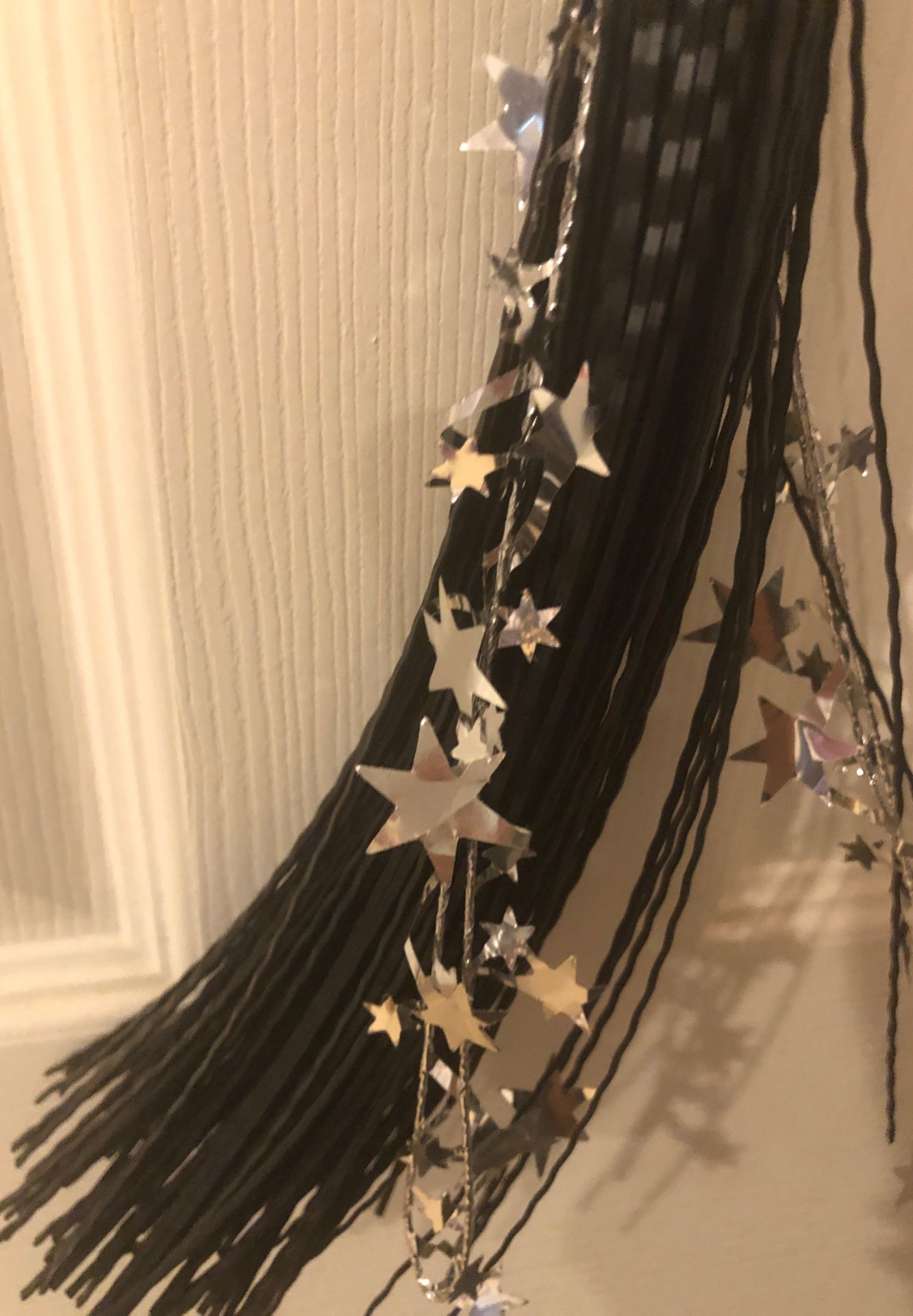 Black Broom for Costume