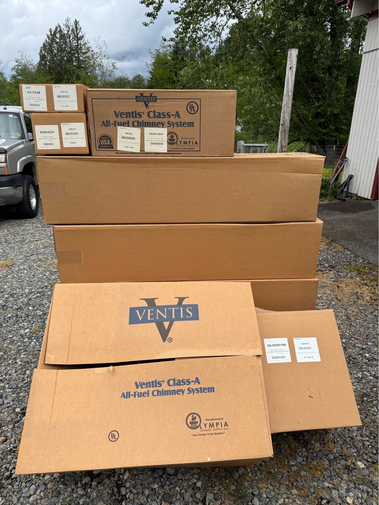 Ventis class A chimney system