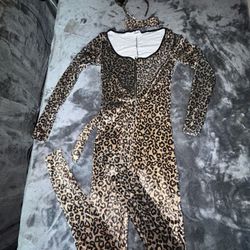 Leopard Jumpsuit X Small