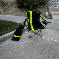 Uline Foldable Chair W/cooler & Cup Holder