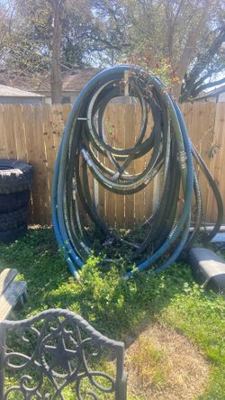 Hose Rack And Hoses For Sale
