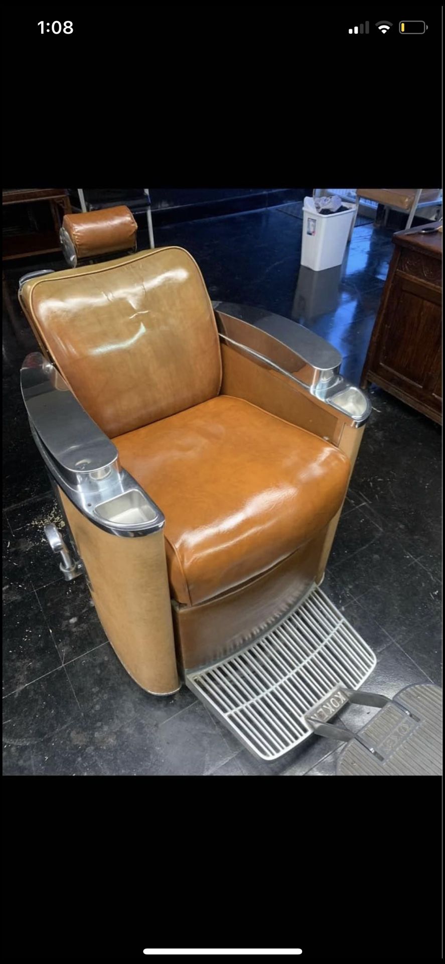1953 Koken presidential Barber chair for Sale in Hartford CT OfferUp