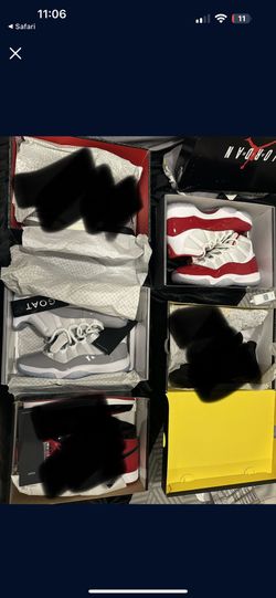 10.5 CHERRY 11s UNC 11s Lows Left