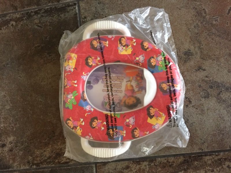 Dora the Explorer Soft Potty Seat in red