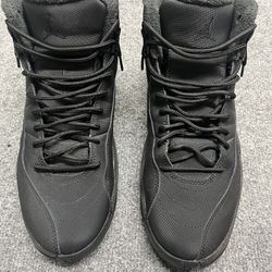Jordan 12 Triple Black (winterized)