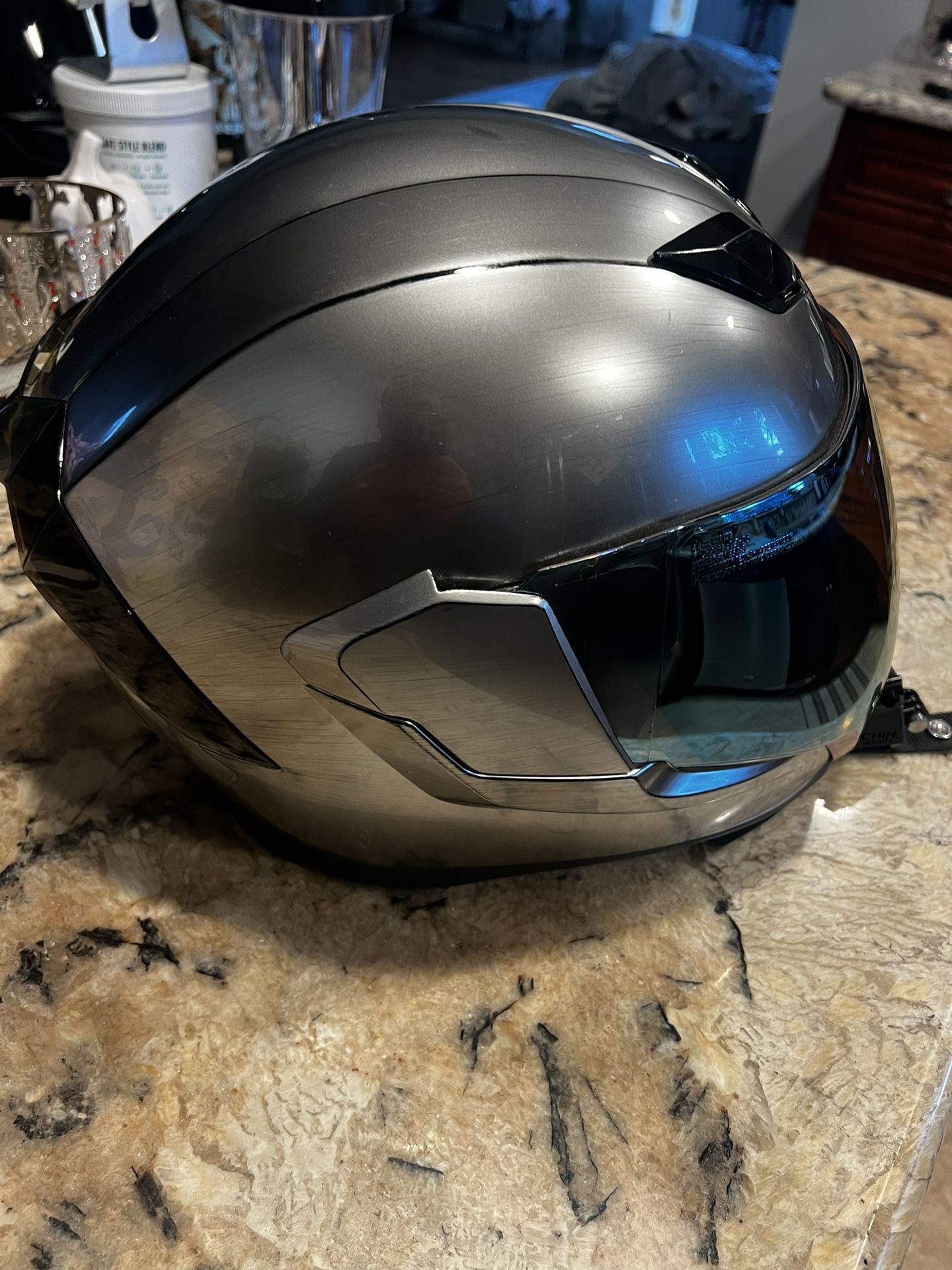 Icon Air flight Helmet (L) Quicksilver