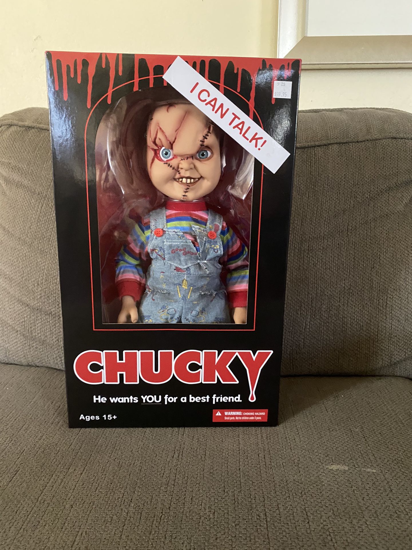 Mezco Toyz Child's Play 15" Chucky Talking Action Figure