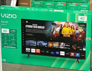 Vizio smart tv open box new!!!!! 40 inch smart tv