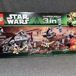 LEGO 66473 Star Wars Super Pack 3-in-1 Combo 75015, 75016, 75019 Retired Sealed