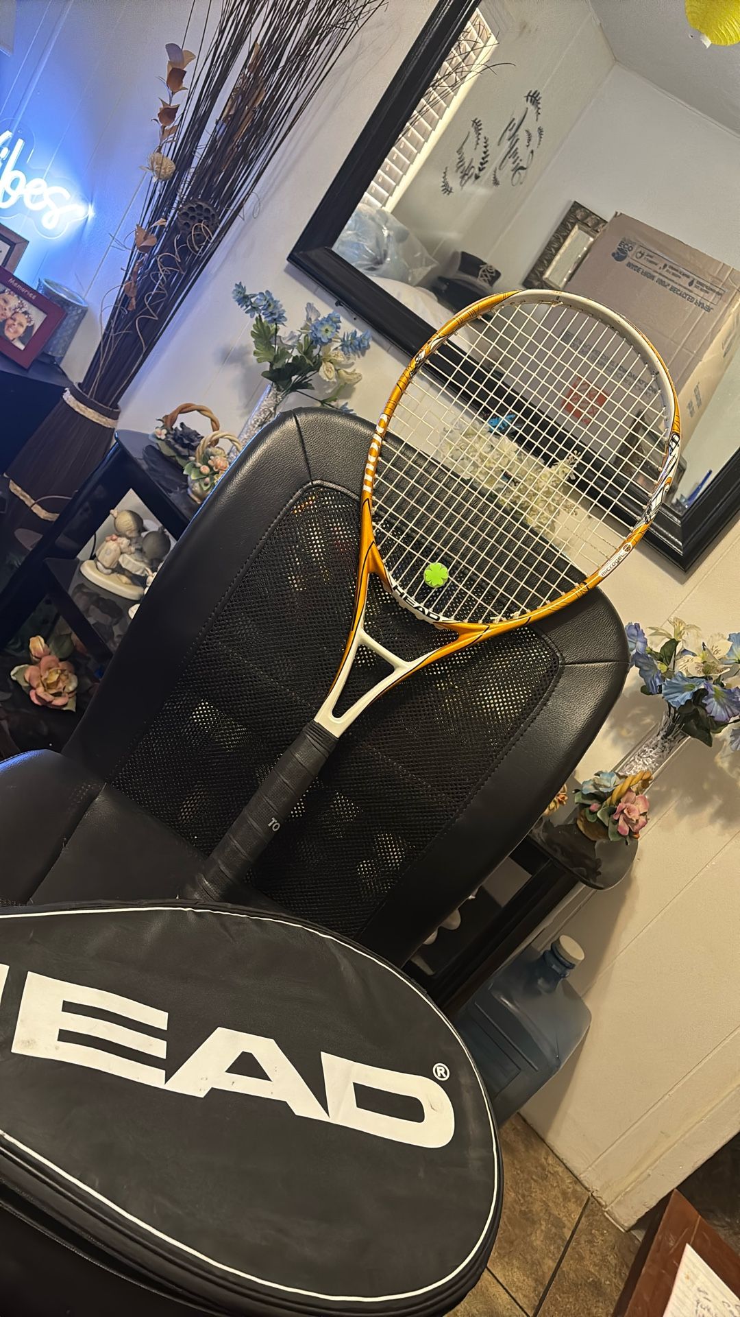 HEAD MICROGEL TENNIS RACKET & CASE