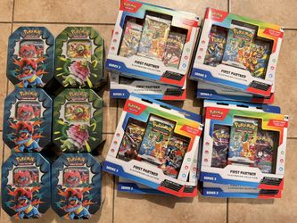 Sealed Ascended Heroes Tin and First Partner Series 3