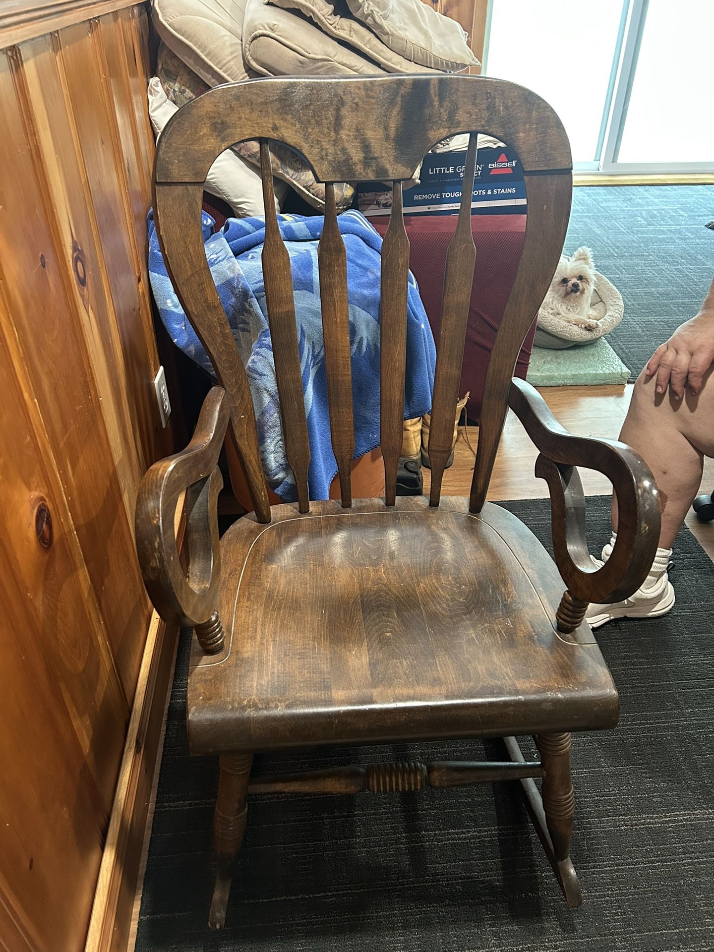 Solid Wood Rocking Chair