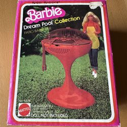 Barbie Barbecue Grill - 1980 Dream Pool Collection