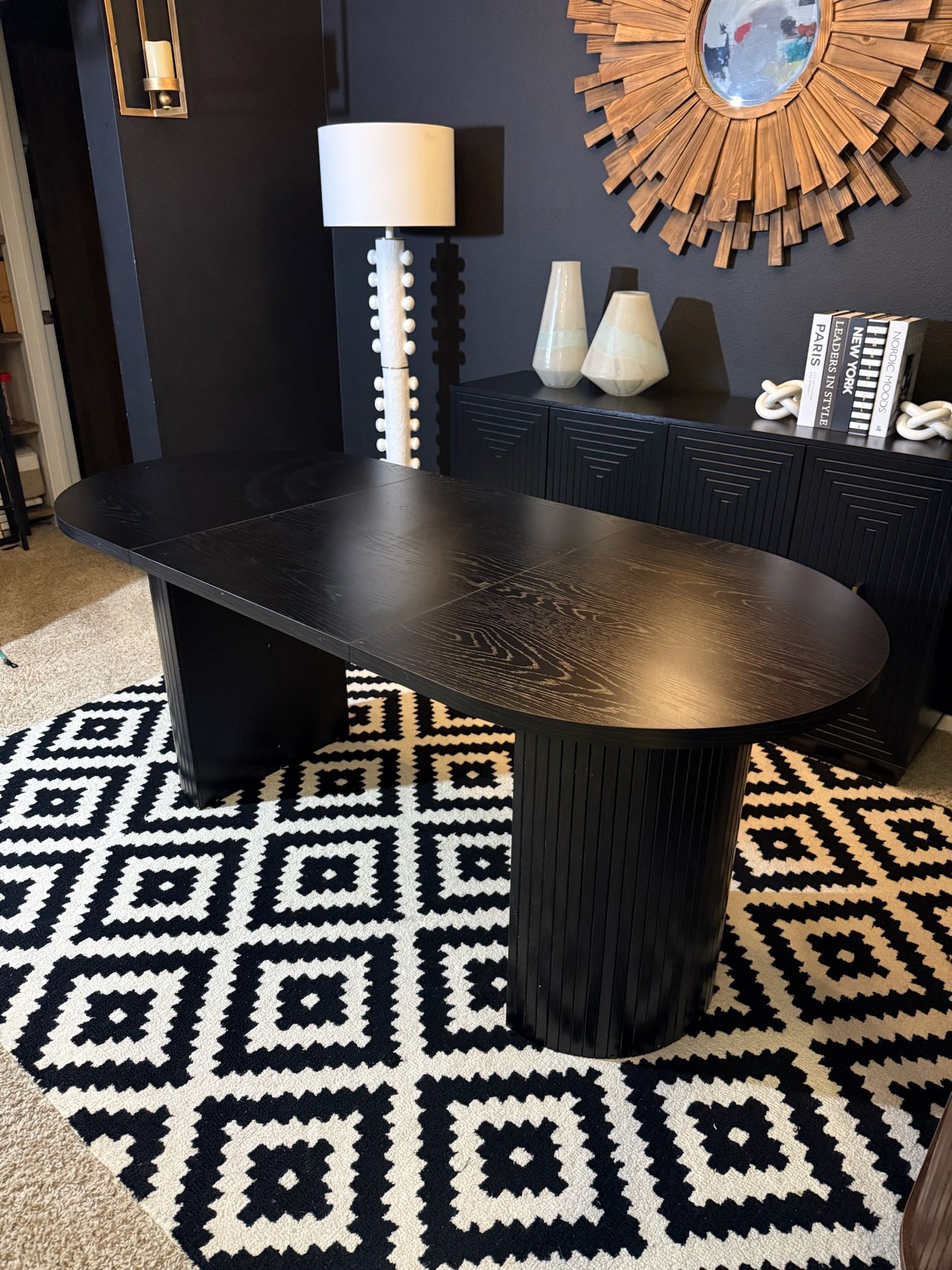 71” Oval Modern Dining Table