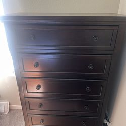 Cherry wood dresser